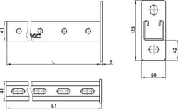 Кронштейн крепежный