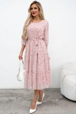 Платье Хелен (пудровый) Р11-1075/29 Nikol