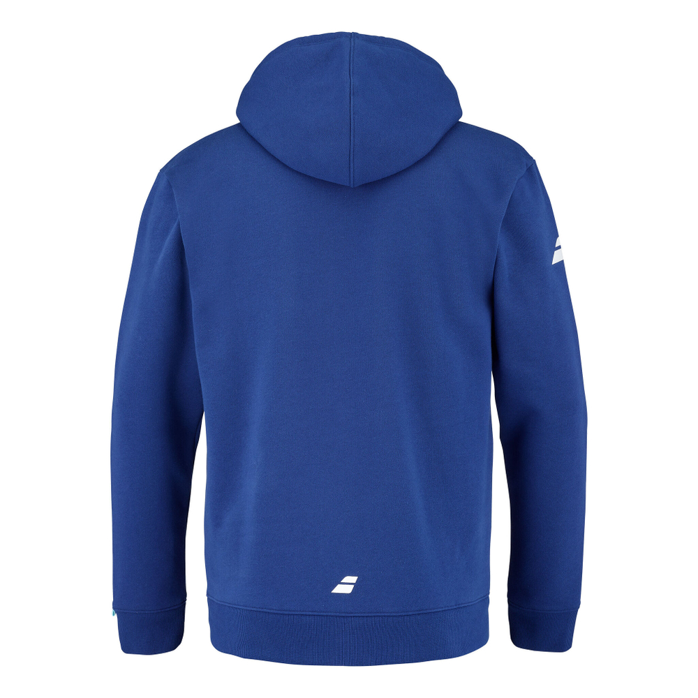 Мужская кофта теннисная Babolat Exercise Hoody Men - Blue