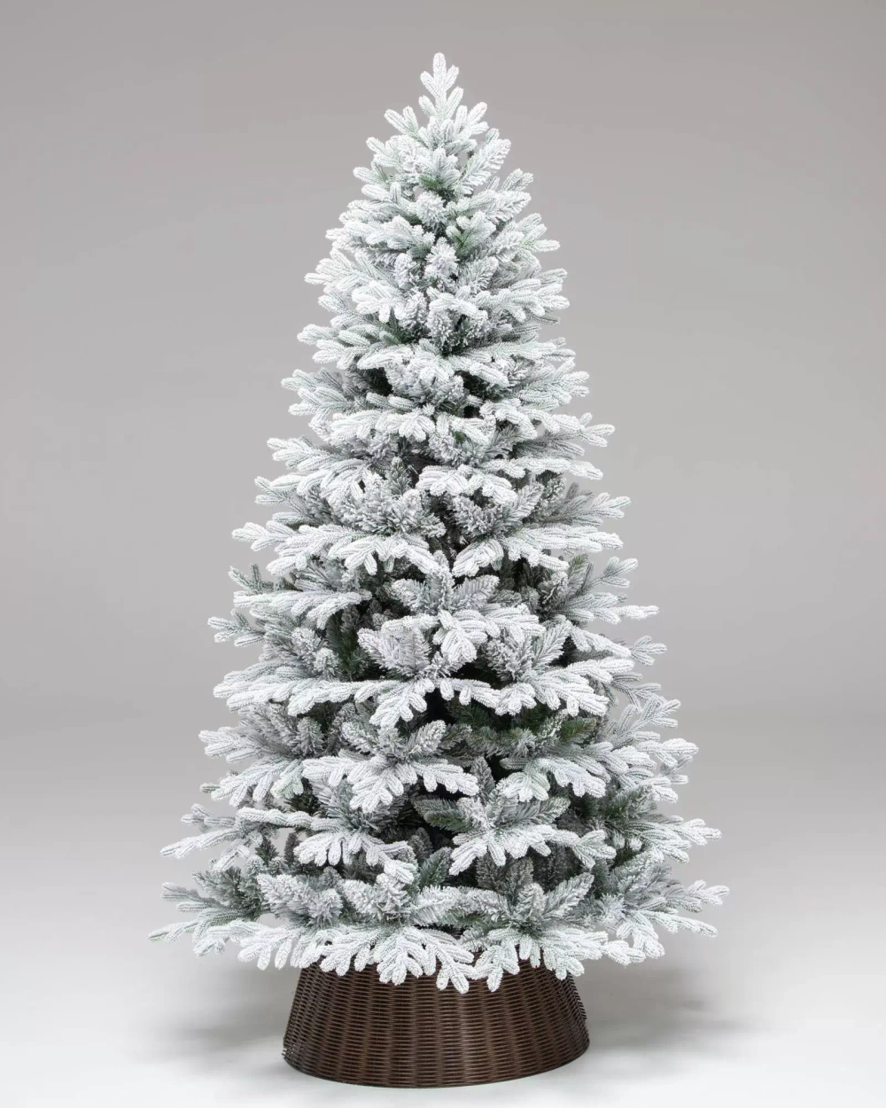 Искусственная елка Пермская заснеженная 120 см., Литая хвоя+ПВХ, ЕлкиТорг (274120)