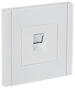 FORTE&PIANO Розетка компьютерная RJ45 кат.5E FP232 белый IEK