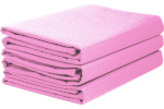 Комплект полотенец вафельных Home One 80х150 (3шт), розовый