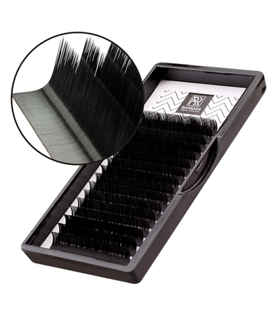 Чёрные ресницы BARBARA "Elegant" ( L 0.10 13mm)