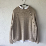 Описание по вязанию джемпера спицами "Aside"