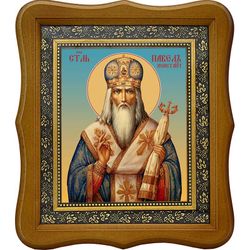 Павел I, патриарх Константинопольский, священномученик. Икона на холсте.