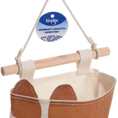 Карман настенный подвесной «ФРАТТИ БУМ», принт корги, 20*15см (лейбл Селфи)✦