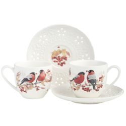 НАБОР ЧАЙНЫЙ LEFARD "FOREST TALE" НА 2 ПЕР. 4 ПР. 250 МЛ (КОР=18НАБ.)