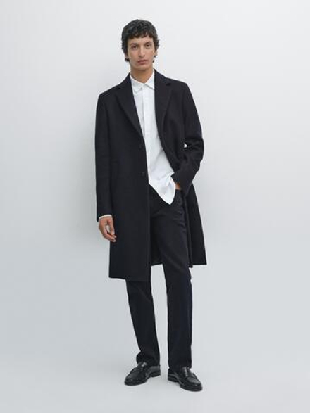 Massimo Dutti Зауженные джинсы, синий