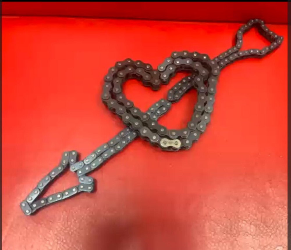 Цепь приводная 30 звеньев для электро картинга