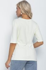 Блуза Лиза (молочная) Б11375 LT Collection
