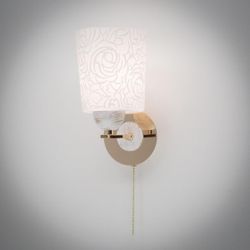 Citilux Лора CL146312 Бра с выключателем Белое Золото