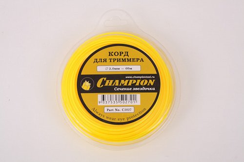 Леска CHAMPION Star 2,0*60 м (звезда)   C5027
