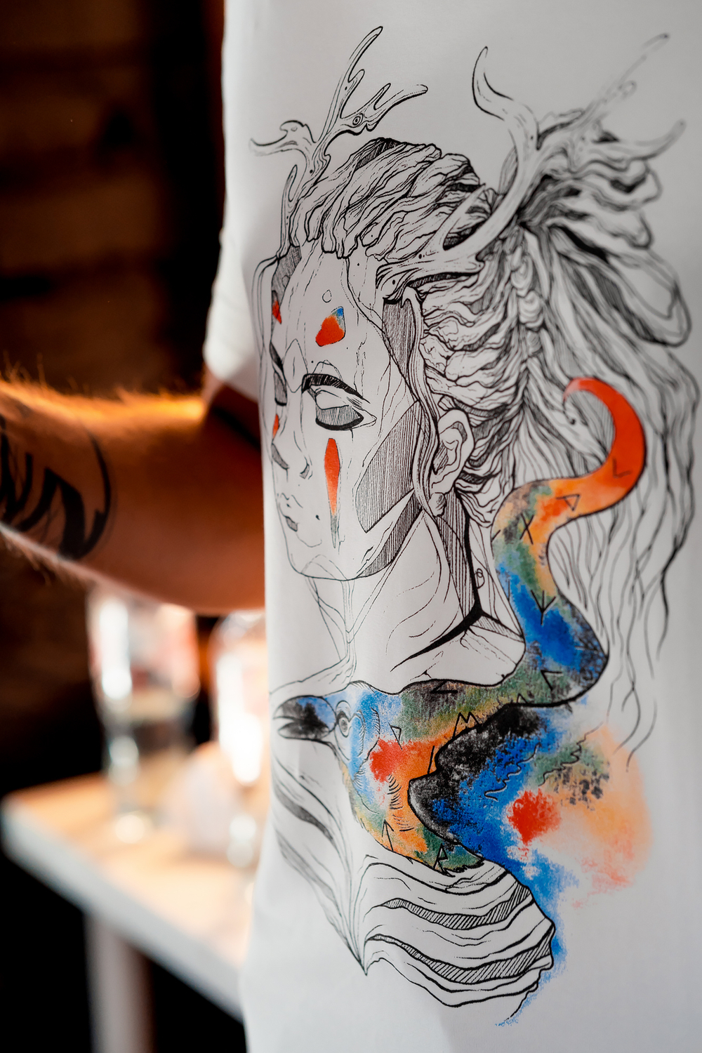 Футболка Тепло белая