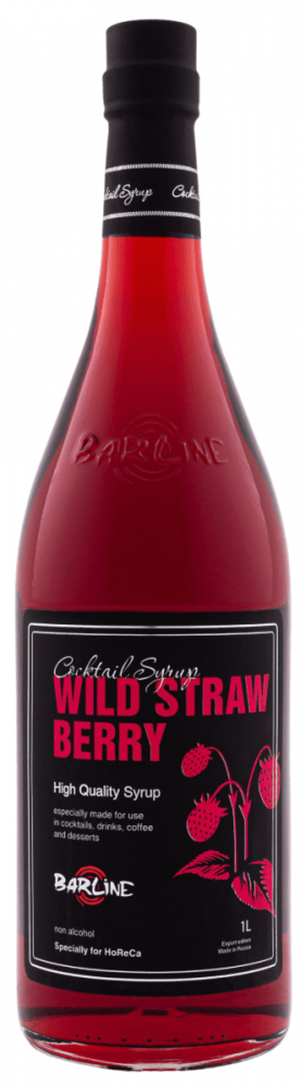 Сироп BarLine Земляника (wild strawberry) 1000 мл