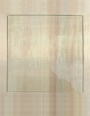 Стекло прозрачное 39х39