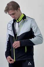 Мужская куртка FISCHER Softshell Light, черно-серый GR8207-109