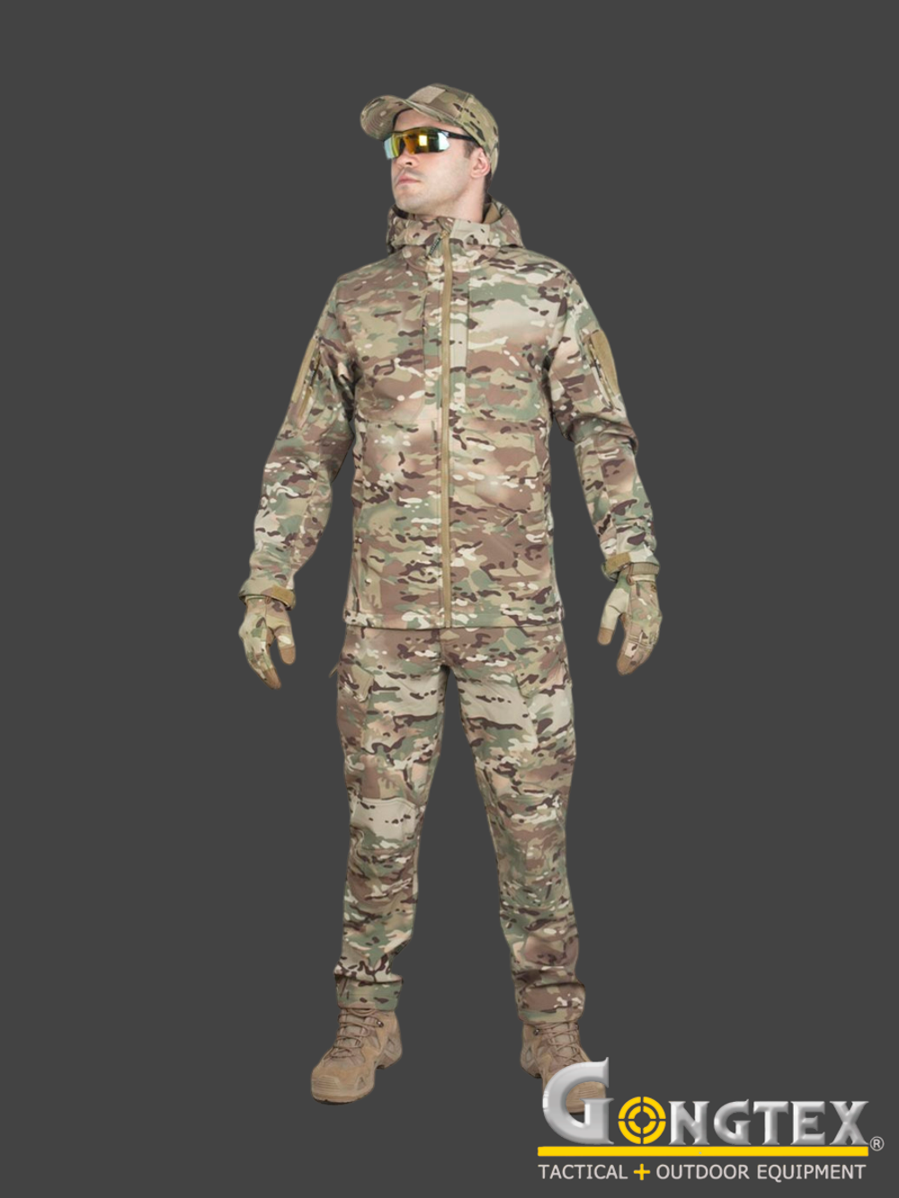 Костюм Gongtex Smartfox SoftShell. Мультикам