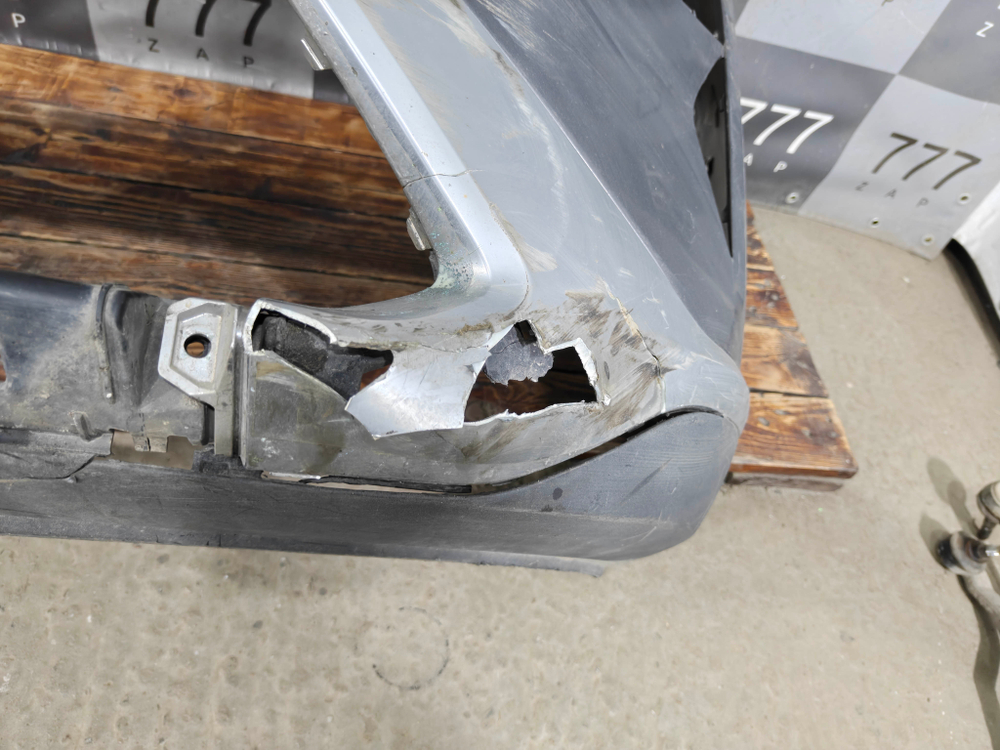 Бампер передний + юбка переднего бампера Hyundai Santa Fe 4 (TM) 20-24 Б/У Оригинал 86511S1500