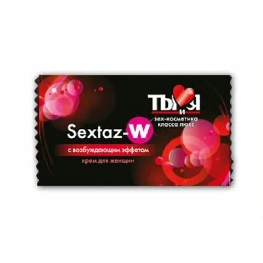 Крем возбуждающий для женщин "Ты и Я" Sextaz-W, саше 1,5 г