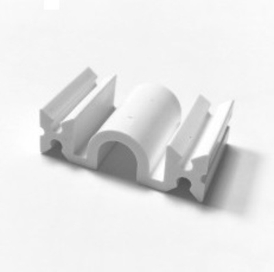 Клипса крепления делителя сетчатых полок, цвета разные