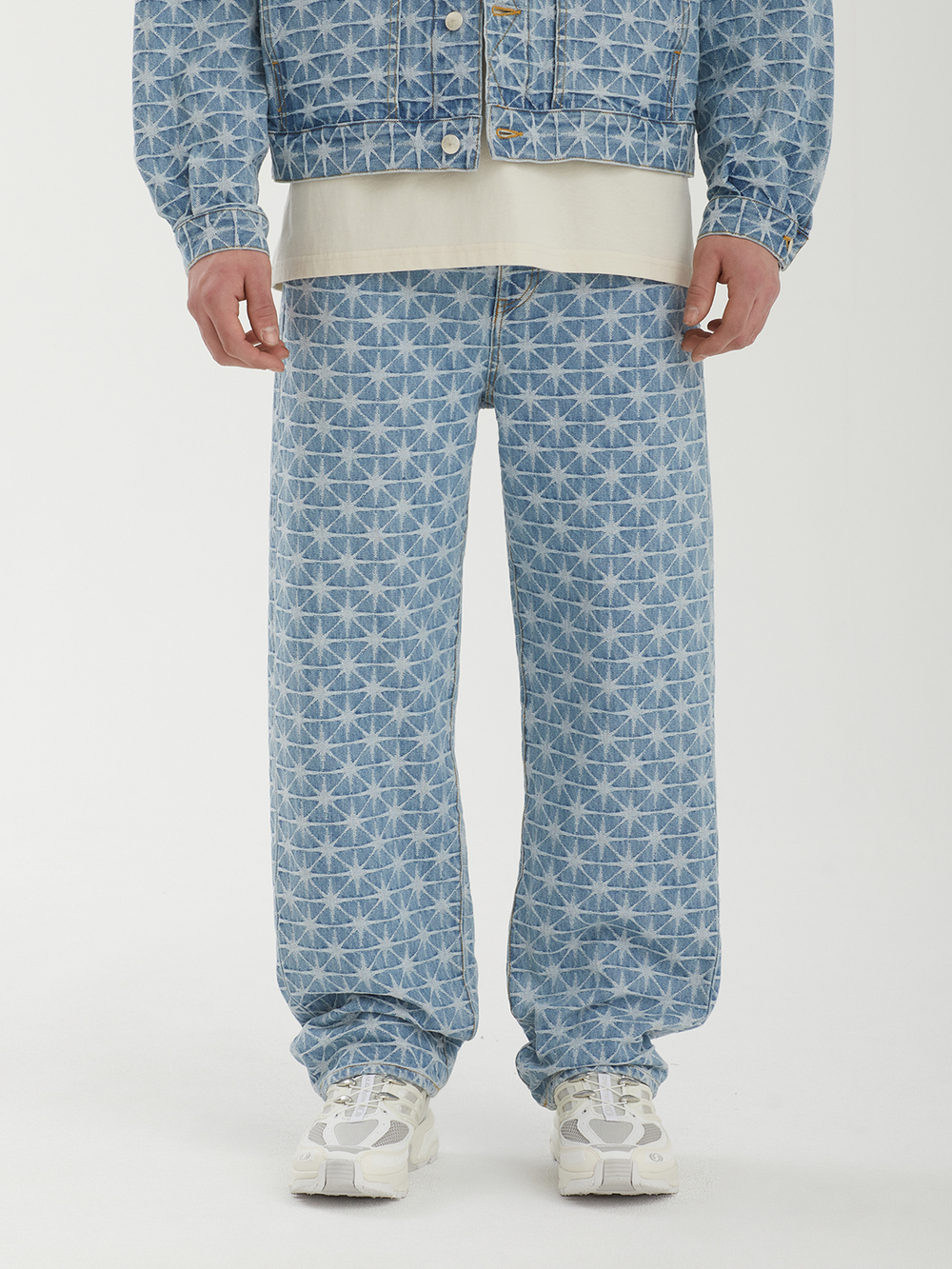 Мужские Джинсы (Regular Fit) Sparkle Monogram