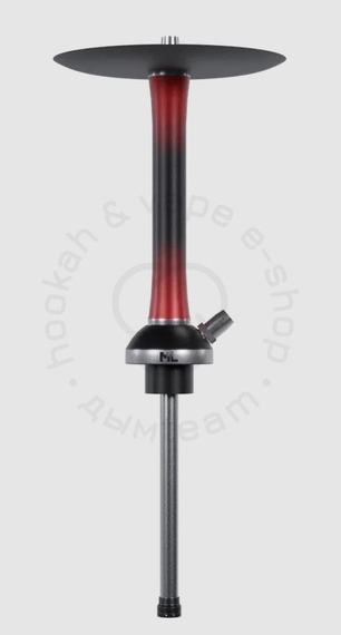 ML Clan Original Black Reverse Gradient Red-purple