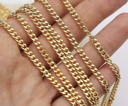 Цепь панцирная 4мм