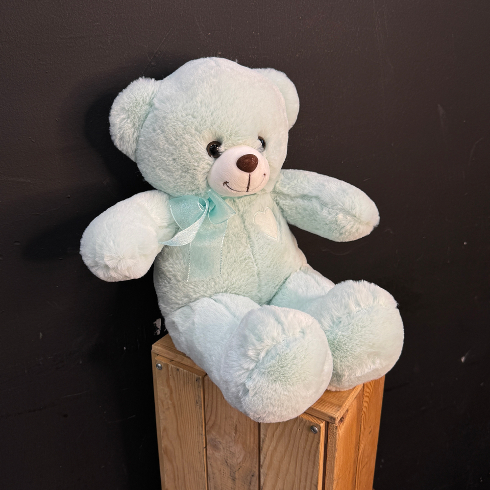 Медведь плюшевый цвета Тиффани
