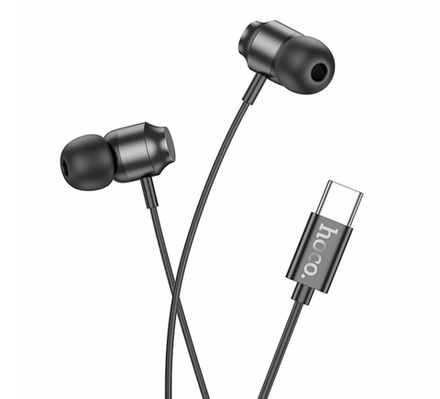 Наушники с микрофоном HOCO M122 Type-C (черный)