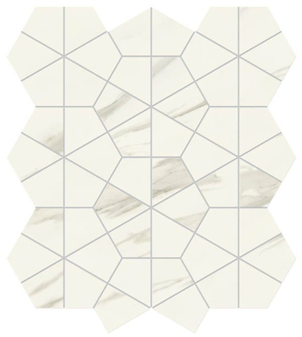 Мозаика Marvel Meraviglia Calacatta Hexagon Lapp.(AJQY)