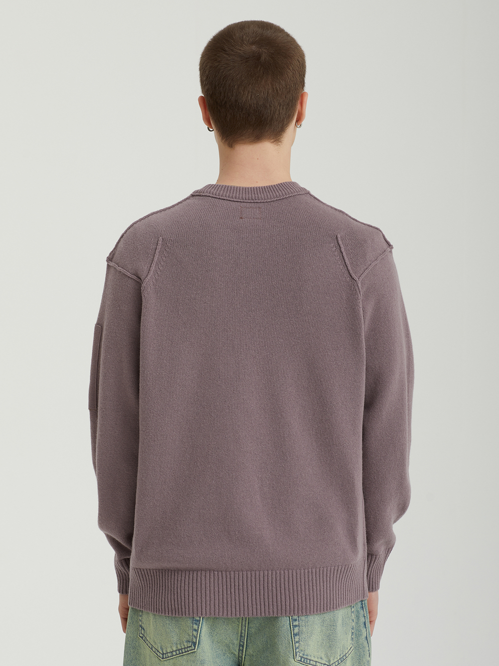 Мужской Свитер Crew Neck In Lambswool Grs