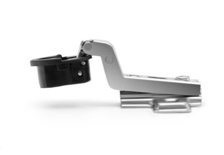 H502С/1410 (Мини петля slide-on для стеклянных дверей)  Boyard