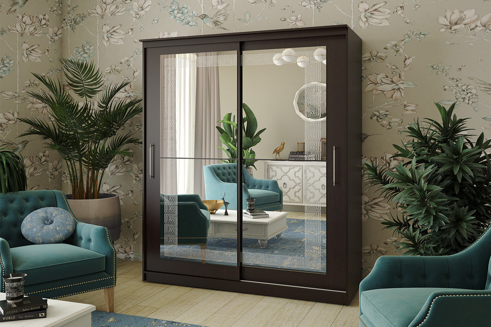 Шкаф-купе Элегант №5 2,0 м, Венге