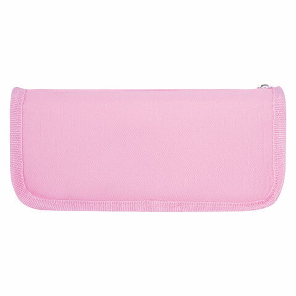 Пенал-косметичка ЮНЛАНДИЯ, 2 отделения, мягкий, пайетки, "Русалка", розовый, 21х6х9 см, 228975