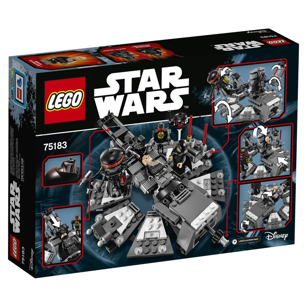 LEGO Star Wars: Превращение в Дарта Вейдера 75183 — Darth Vader Transformation — Лего Звездные войны Стар Ворз