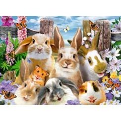 Puzzle Rabbit Selfie  100 pcs