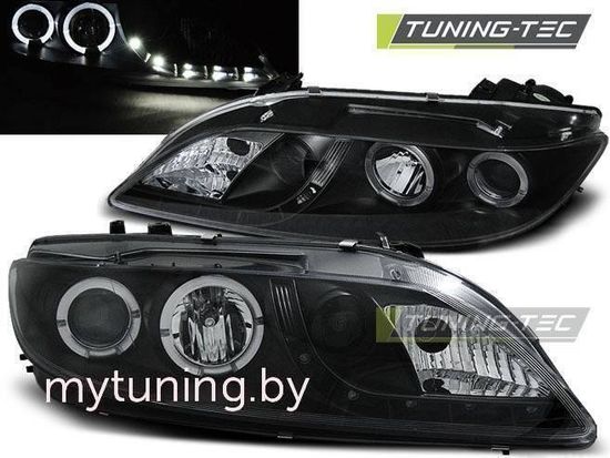 Передние фары DAYLIGHT BLACK для Mazda 6 GG