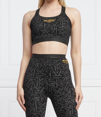 топ Karl Lagerfeld - черный(220W2150)