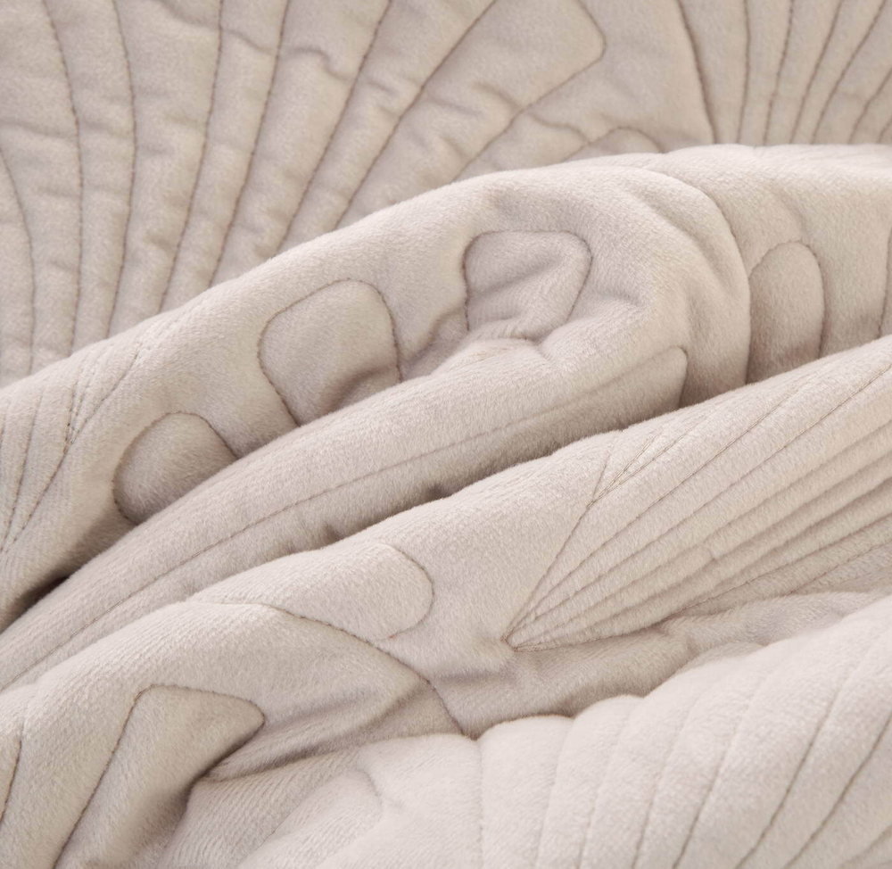 Покрывало 240x260 Sofi De MarkO Ариэль серебряно-серое