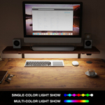 Стол для компьютера угловой (левый) c электрической регулировкой по высоте EUREKA ERK-L60L-RB (ERK-L60L-RB)