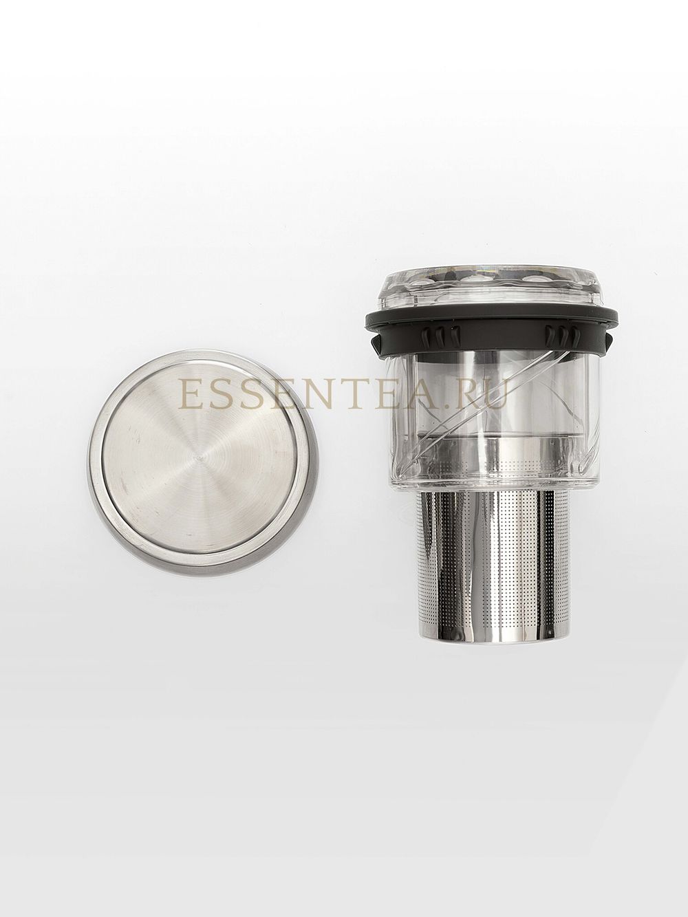 Чайник стеклянный "Тейт" с заварочной колбой