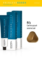 Крем-краска ESTEL PRINCESS ESSEX 8/3 Светло-русый золотистый (Янтарный) 60 мл