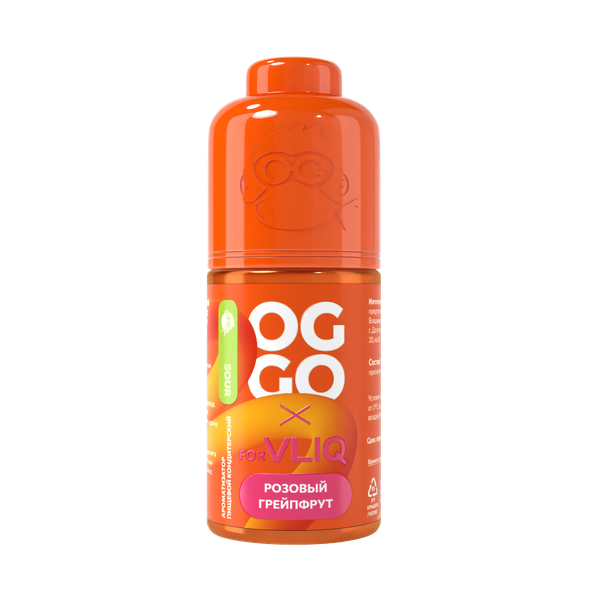 Купить Ароматизатор Oggo x VLiq Sour 14 мл - Розовый Грейпфрут