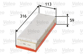 VALEO - 585015-VAL - Air Filter