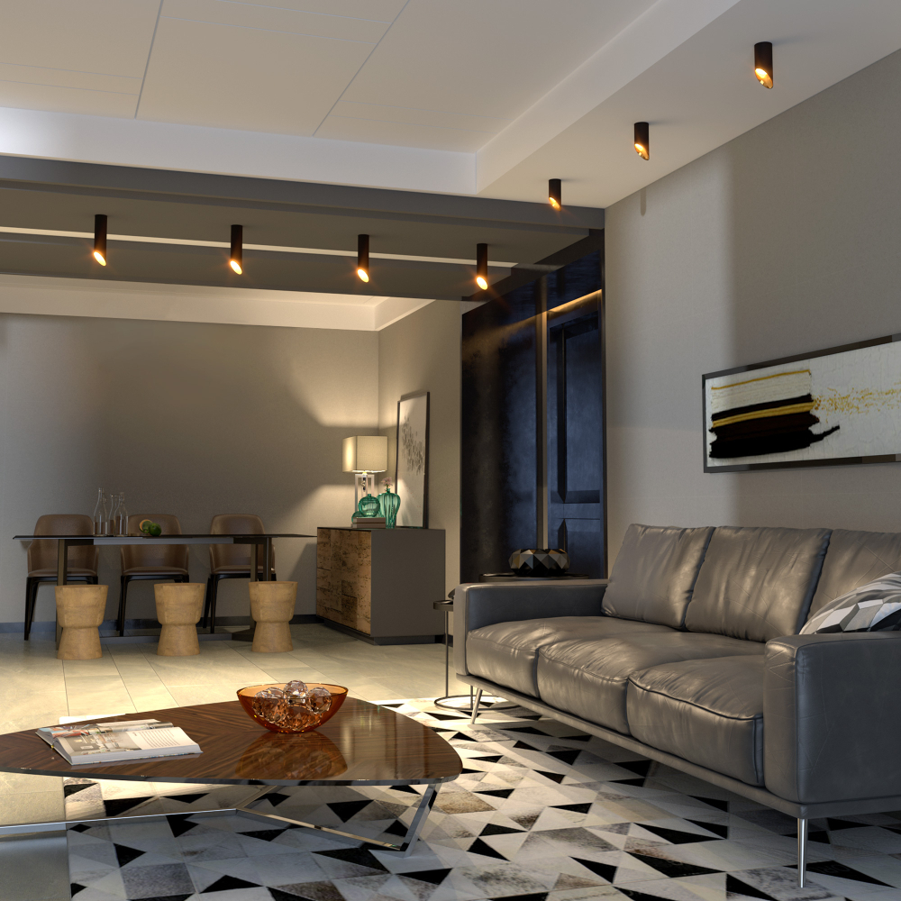 Накладной светильник DLN114 GU10 ченый/золото