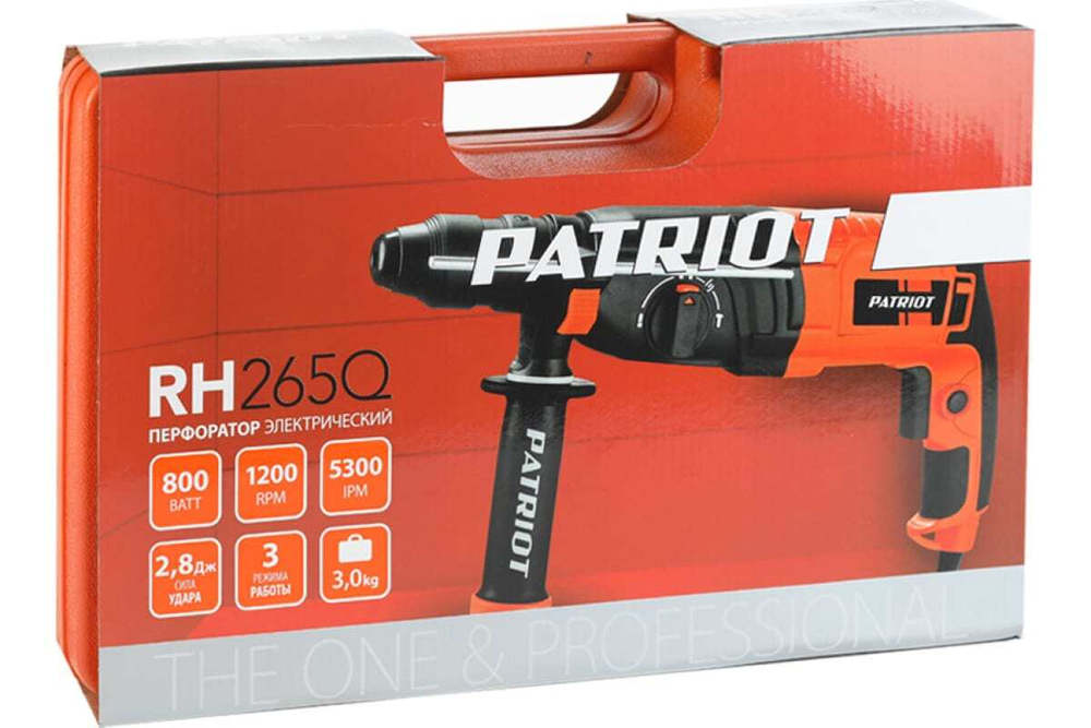 Перфоратор Patriot RH 265Q 140301330