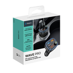 FM-трансмиттер Wave Pro, QC/PD, LED, 48Вт, ENC, Bass boost, черный