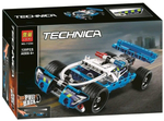 Конструткор Техник Technica "Полицейская погоня" машинка инерционная, 120 деталей.