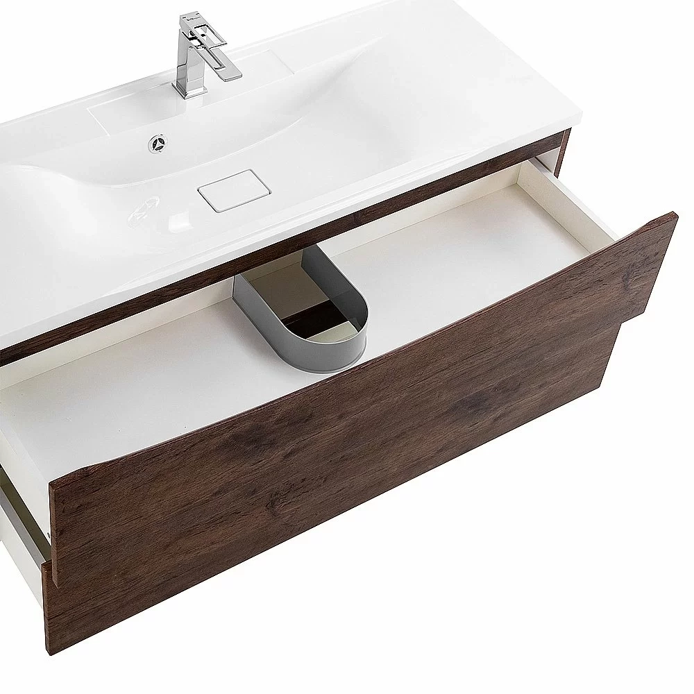 Тумба с раковиной Belbagno MARINO 120 подвесная Rovere Moro