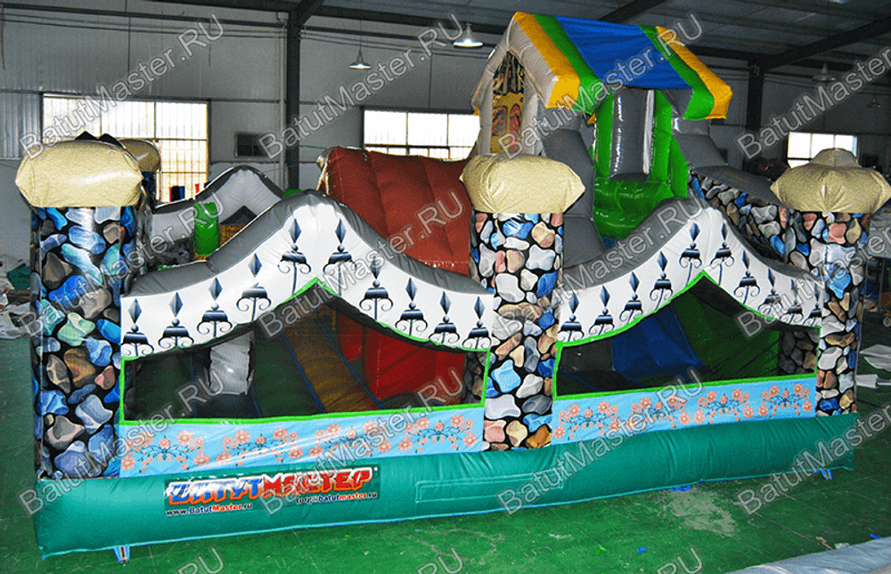 Коммерческий надувной батут "Терем" 9*6*4 м